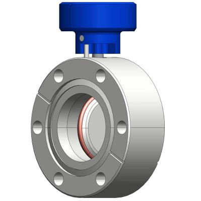 真空CF法蘭手動蝶閥